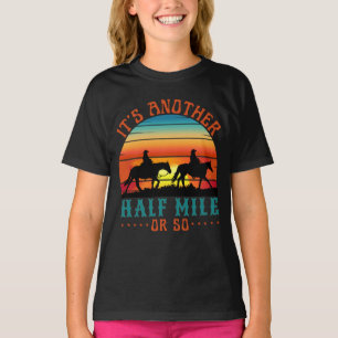 Camiseta é mais ou menos meia milha, T-Shirt