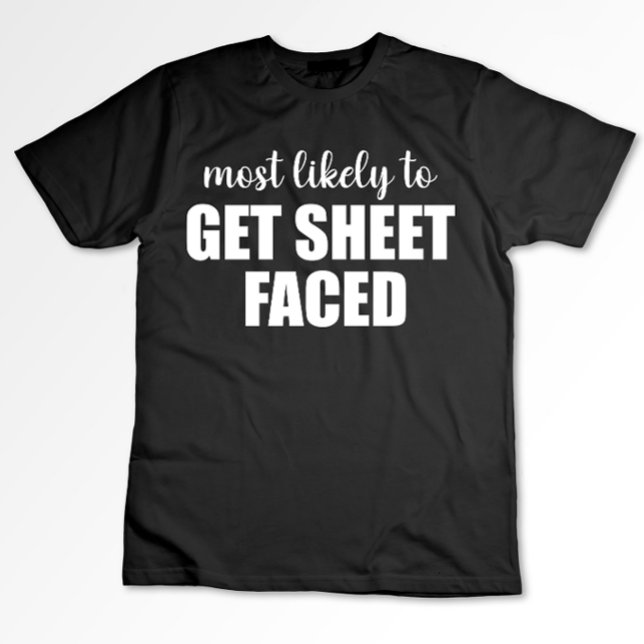 Camiseta É Mais Provável Manter O Dia de as Bruxas engraçad (Criador carregado)