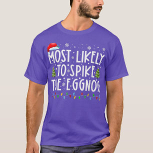 Camiseta É Mais Provável Que A Família Eggnog Corresponda A