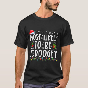 Camiseta É Mais Provável Que Seja Cristo Da Família Scrooge