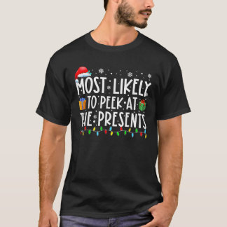 Camiseta É Mais Provável Ver O Natal Da Família.