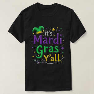 Camiseta É Mardi Gras Yall Mardi Gras Costume Parade