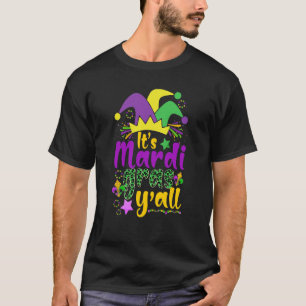 Camiseta É Mardi Gras Y'all New Orleans Mardi Gras para W