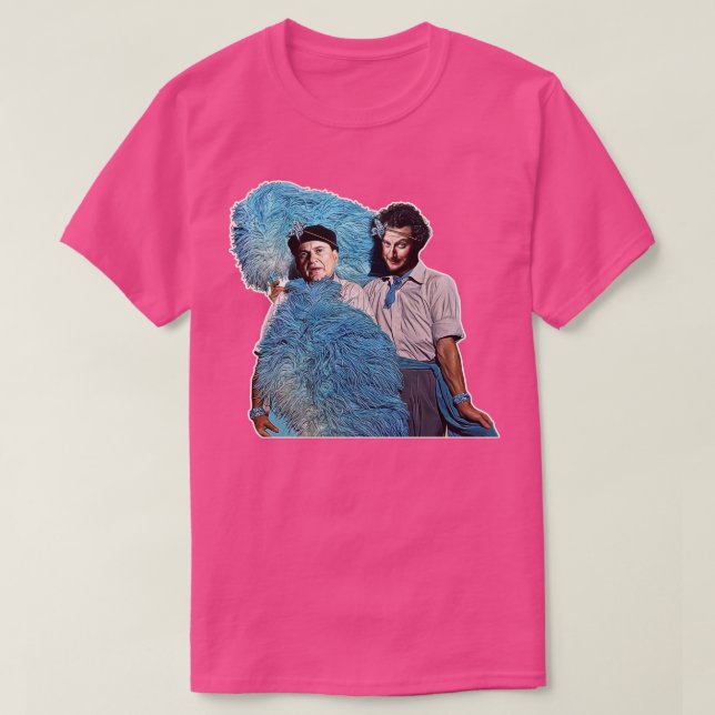 Camiseta e Marv Wet Bandit Sisters Reinvadem White Christma (Frente do Design)