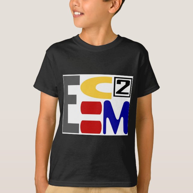 CAMISETA E=MC2 (Frente)
