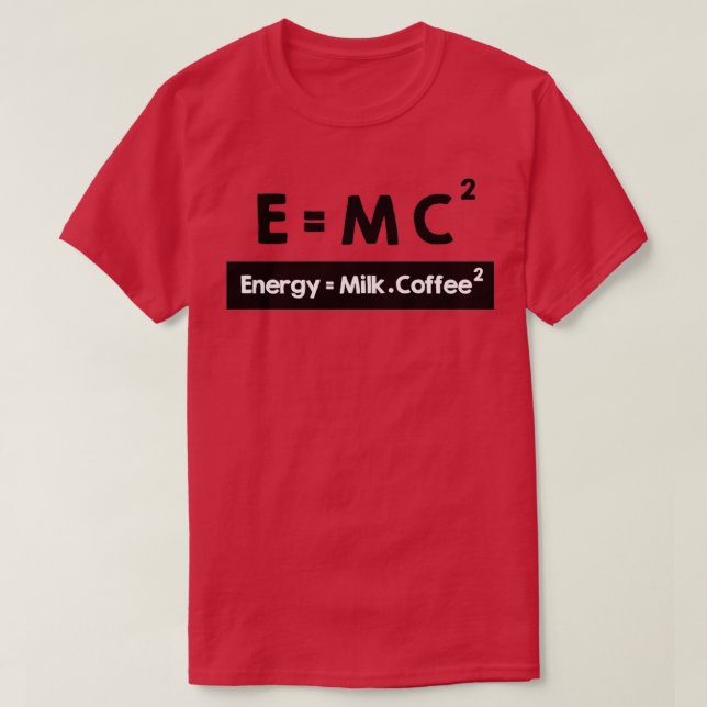 CAMISETA E=MC2 (2) (Frente do Design)