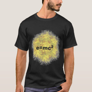 Camiseta e=mc2 fórmula Einstein
