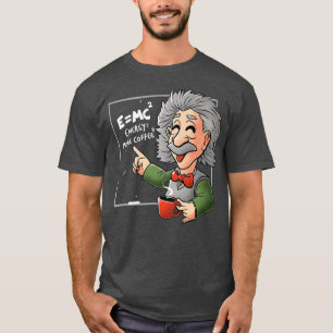 Camiseta E=MC2 Fórmula Física Fórmula Ciência Café Energia 