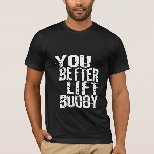 Camiseta É Melhor Levantar O Amigo - Camisa-Giro (Frente)