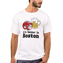 É melhor no t-shirt de Boston