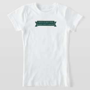 Camiseta "É Melhor Que A Bruxa Tenha Meu Docinho: Doce e Di