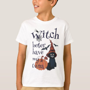 Camiseta É melhor que a bruxa tenha o meu atum