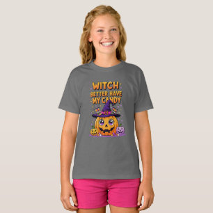 Camiseta É Melhor Que A Bruxa Tenha O Meu Docinho - Bonito