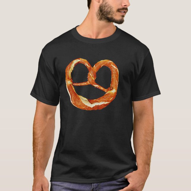 Camiseta É Mesmo Como Pretzels Pretzel 5 (Frente)