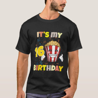 Camiseta É meu aniversário de 16 engraçado