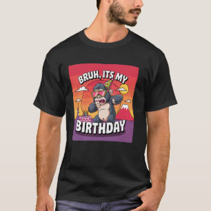Camiseta É Meu Aniversário Decoração de Festa de Aniversári