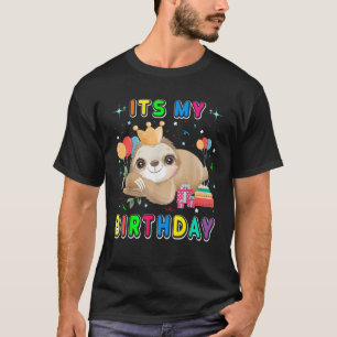 Camiseta É Meu Aniversário Fantasias de Festa de Aniversári
