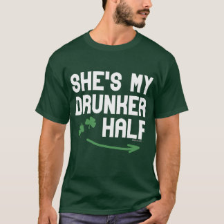 Camiseta É meu drunker meio