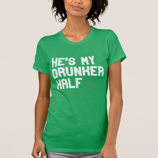 Camiseta É meu drunker meio
