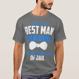 Camiseta É Meu Trabalho Manter Ele Fora Da Prisão Engraçado