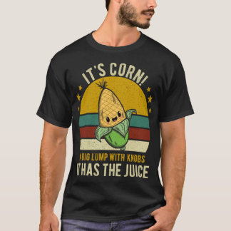 Camiseta É Milho. Tem o suco. É uma moda engraçada