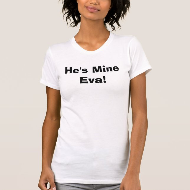 Camiseta É mina Eva! (Frente)