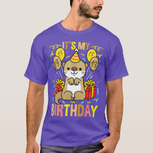 Camiseta É Minha 13 Birthday Otter