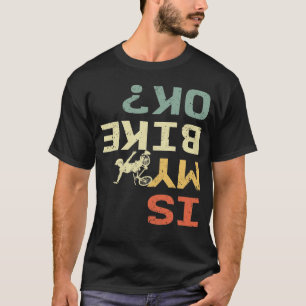 Camiseta É Minha Bicicleta Ok Retro Engraçado Biker