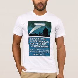 Camiseta É Muito Melhor Enfrentar As Balas...