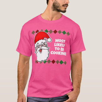 Camiseta É muito provável que o Natal... Piada T-Shirt