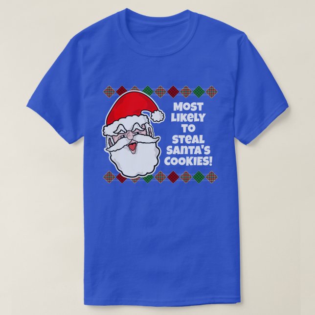 Camiseta É muito provável que o Natal... Piada T-Shirt (Frente do Design)