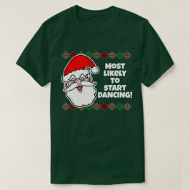 Camiseta É muito provável que o Natal... Piada T-Shirt