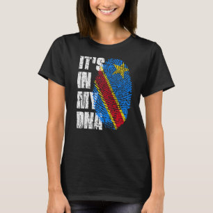 Camiseta É na minha República Democrática do Congo
