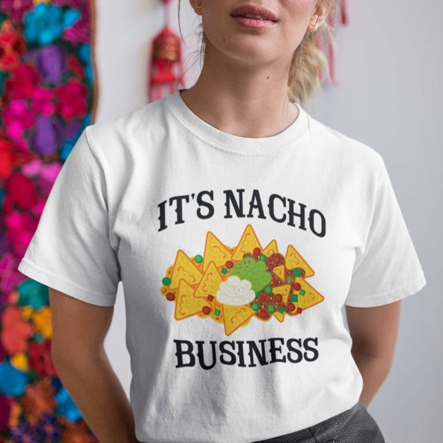 Camiseta É Nacho Business (Criador carregado)