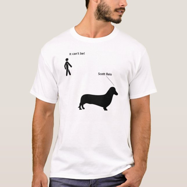 Camiseta É não pode ser… Scott Baio (Frente)