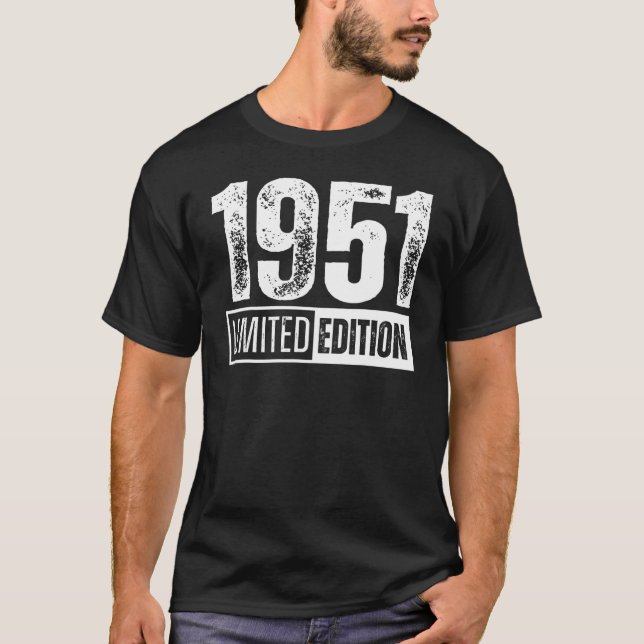 Camiseta E Nascer Em 1951 (Frente)