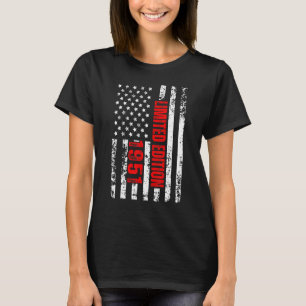 Camiseta E Nascer em 1951 Patriótico 71º aniversário