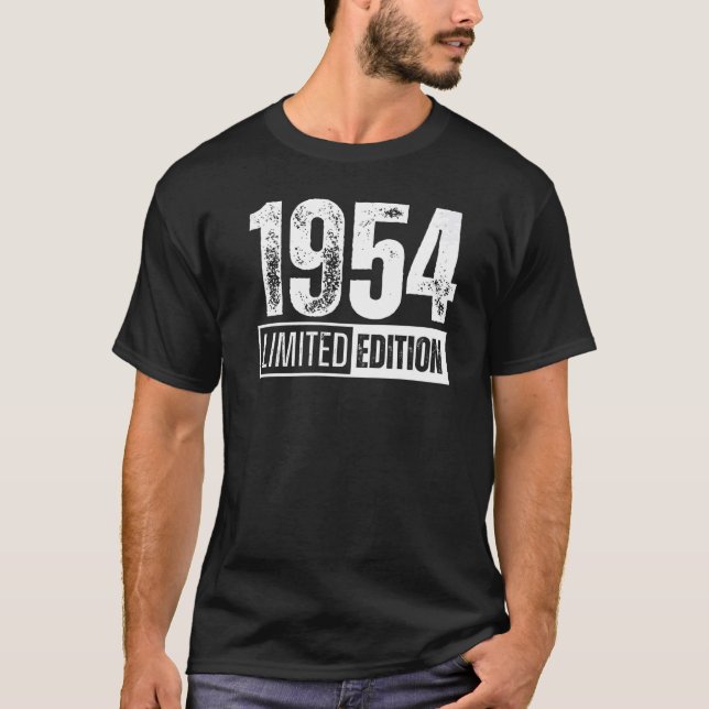 Camiseta E Nascer Em 1954 (Frente)