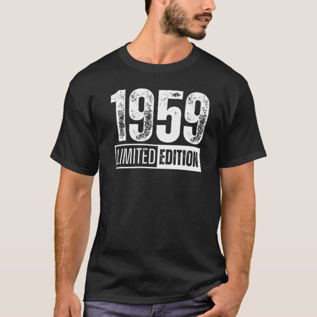 Camiseta E Nascer Em 1959 (Frente)