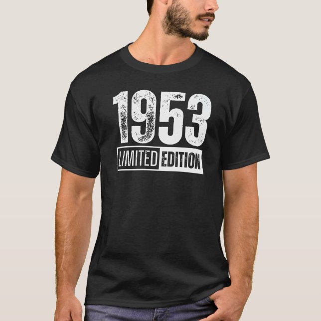 Camiseta E Nascido Em 1953 (Frente)