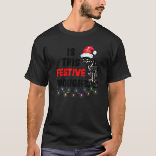 Camiseta É Natalino o Suficiente Natal Gatos Divertidos Nat