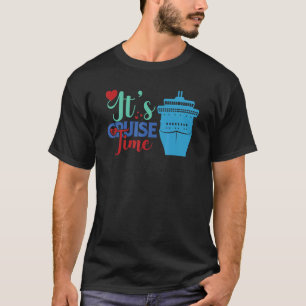 Camiseta É Náutico do Barco Ancorado do Tempo Cruzado