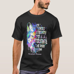 Camiseta É Necessário Força Para Tolerar A Dor Fibromialgia
