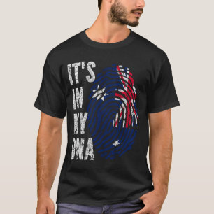 Camiseta É NO MEU DNA, Austrália Sinalizam Homens Mulheres