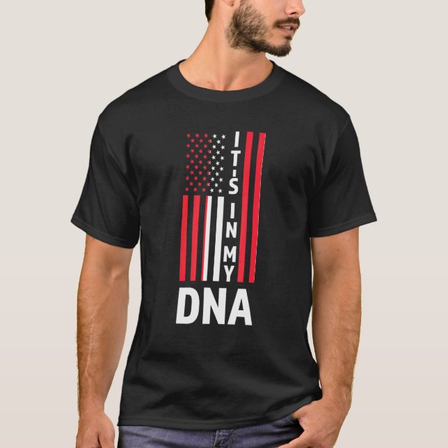 Camiseta É no meu DNA austríaco (Frente)