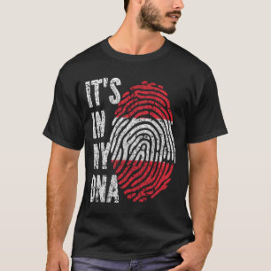 Camiseta É NO MEU DNA, Austríaco, Bandeiras Mulheres Crianç