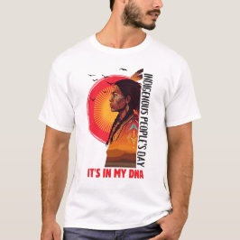 Camiseta É No Meu DNA Dia Dos Povos Indígenas