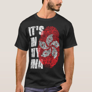 Camiseta É NO MEU DNA, O Dono da Bandeira de Hong Kong.