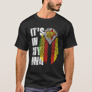 Camiseta É NO MEU DNA, Zimbábue, Bandeira do Zimbábue