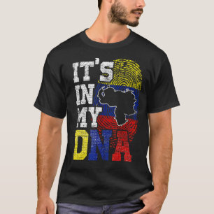 Camiseta É No Meu Orgulho De Dna Caracas Venezuela Bandeira